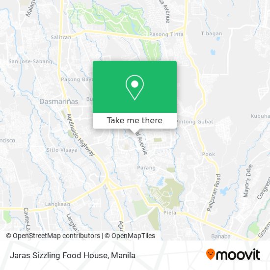 Jaras Sizzling Food House map