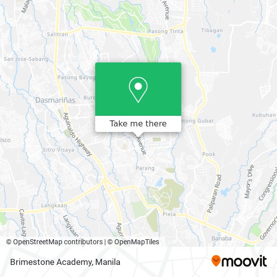 Brimestone Academy map