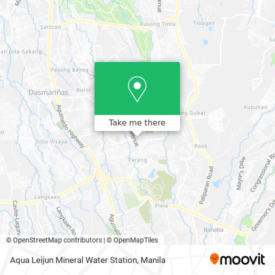 Aqua Leijun Mineral Water Station map