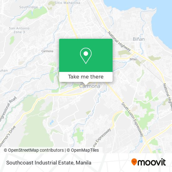 Southcoast Industrial Estate map