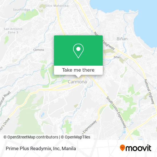 Prime Plus Readymix, Inc map