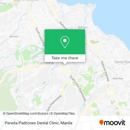 Pereda-Padrones Dental Clinic map