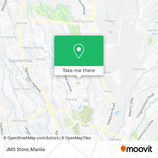 JMS Store map
