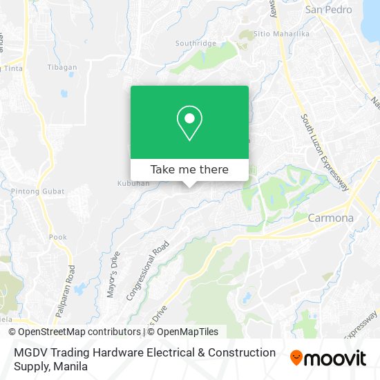 MGDV Trading Hardware Electrical & Construction Supply map