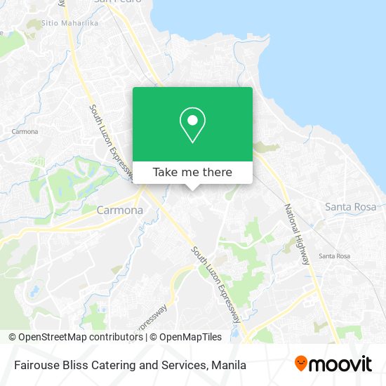 Fairouse Bliss Catering and Services map