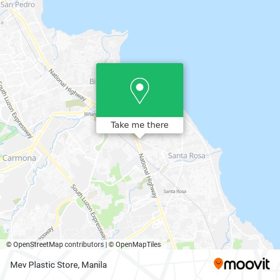 Mev Plastic Store map