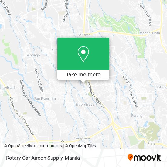 Rotary Car Aircon Supply map