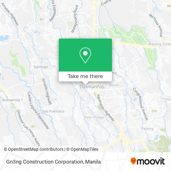 Gn3ng Construction Corporation map