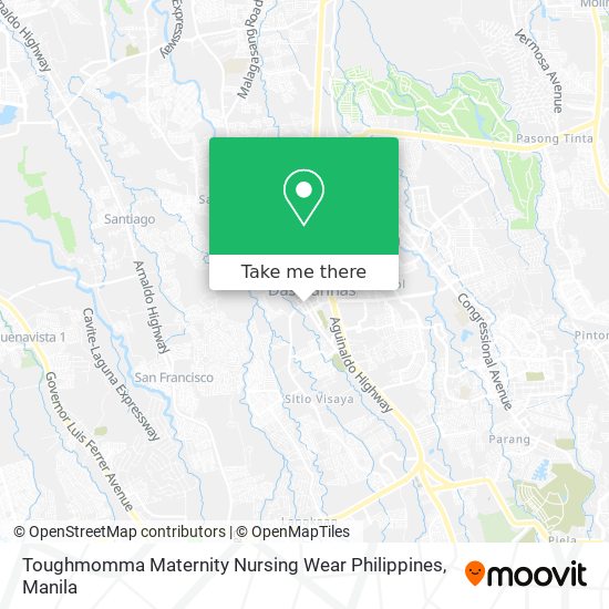 Toughmomma Maternity Nursing Wear Philippines map