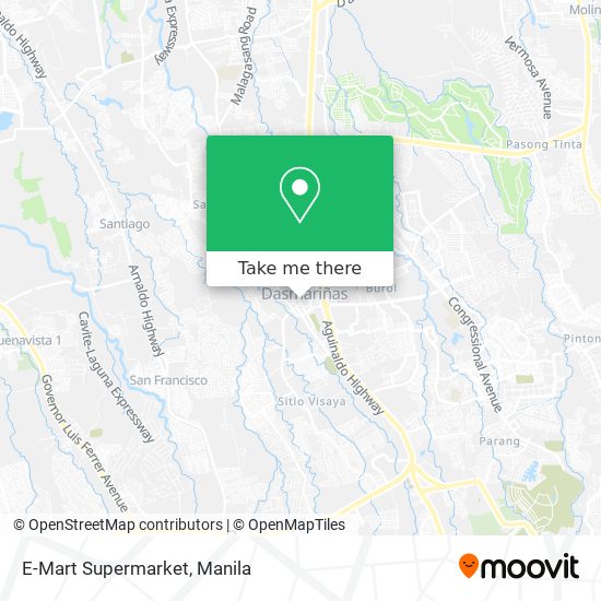 E-Mart Supermarket map