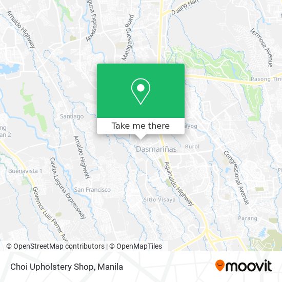 Choi Upholstery Shop map