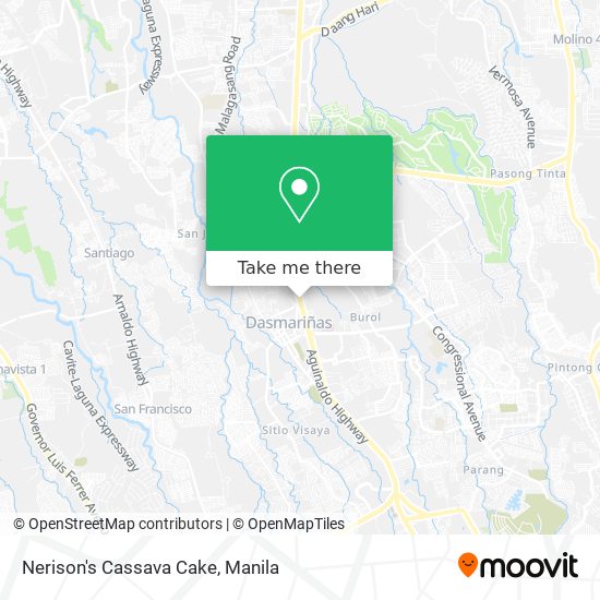 Nerison's Cassava Cake map