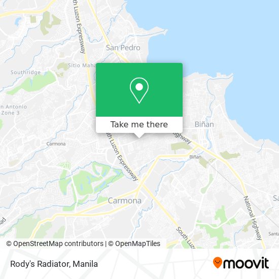 Rody's Radiator map