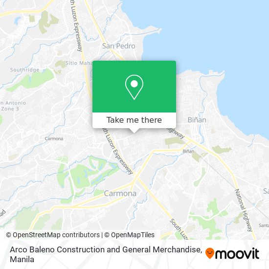 Arco Baleno Construction and General Merchandise map
