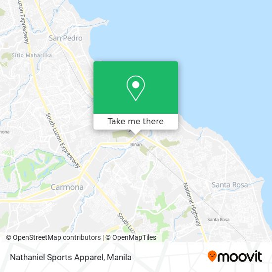 Nathaniel Sports Apparel map