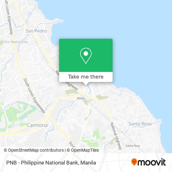 PNB - Philippine National Bank map