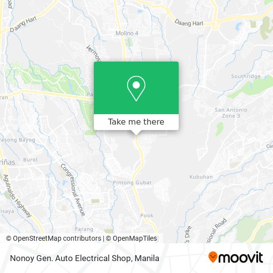 Nonoy Gen. Auto Electrical Shop map