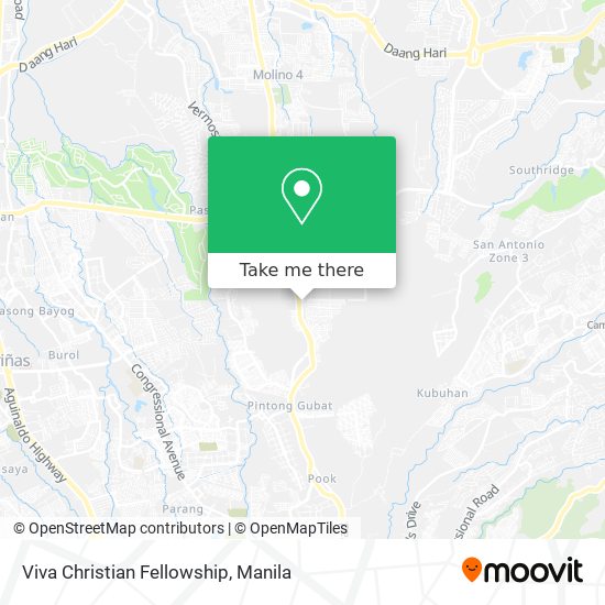 Viva Christian Fellowship map
