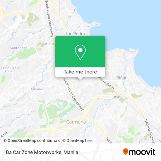 Ba Car Zone Motorworks map