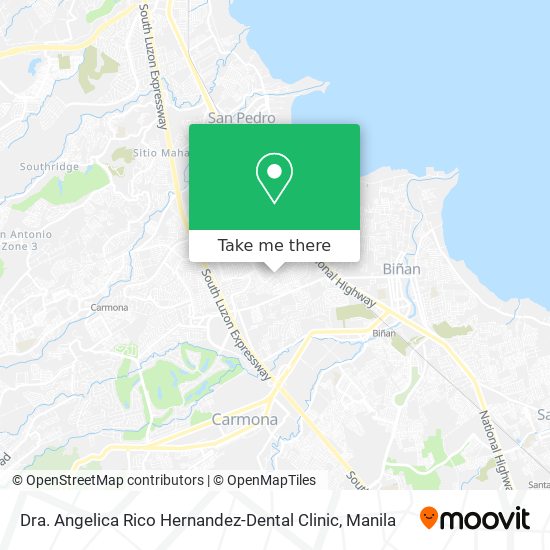 Dra. Angelica Rico Hernandez-Dental Clinic map