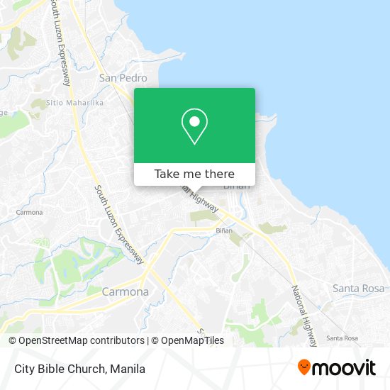 City Bible Church map