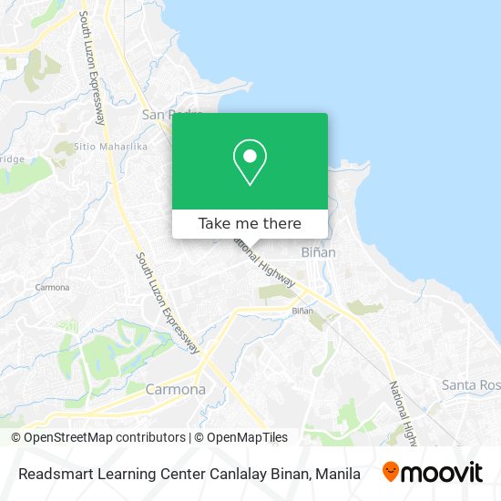 Readsmart Learning Center Canlalay Binan map