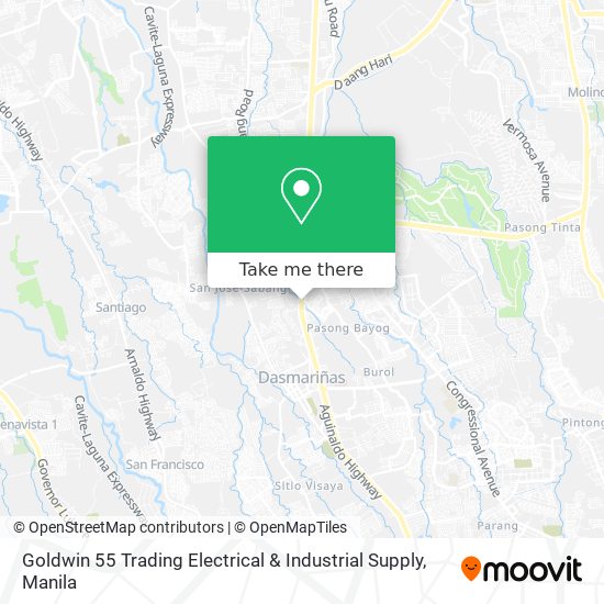 Goldwin 55 Trading Electrical & Industrial Supply map