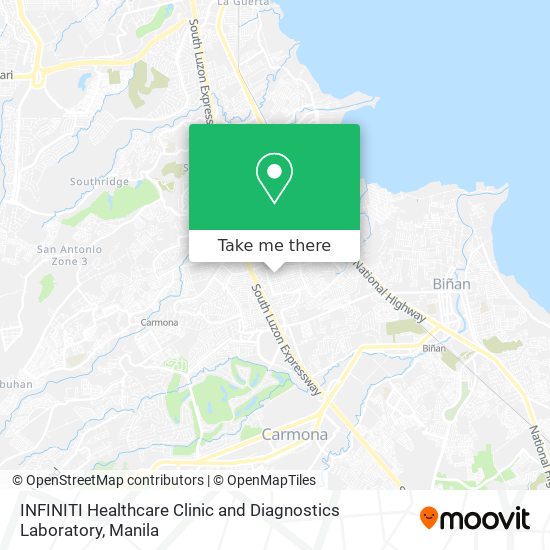 INFINITI Healthcare Clinic and Diagnostics Laboratory map