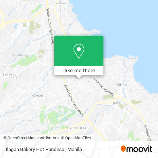 Ilagan Bakery Hot Pandesal map
