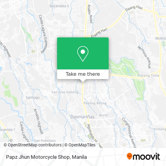 Papz Jhun Motorcycle Shop map