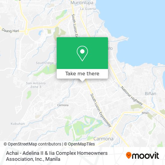 Achai - Adelina II & Iia Complex Homeowners Association, Inc. map