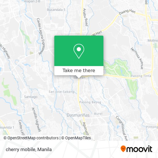 cherry mobile map