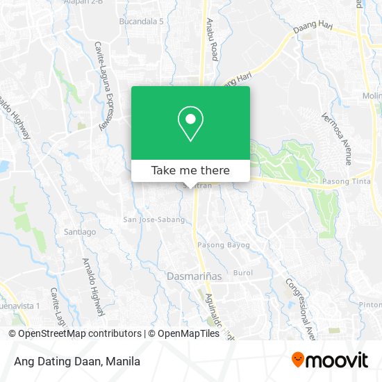 Ang Dating Daan map