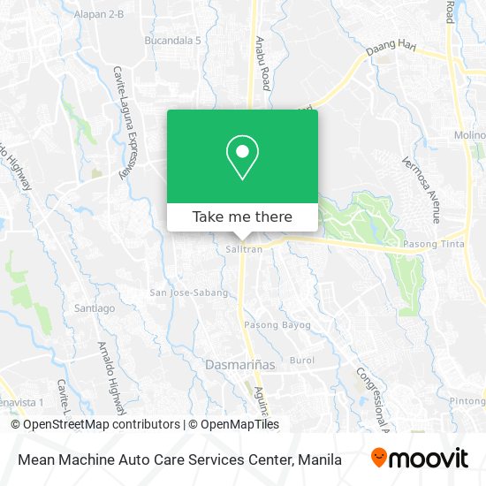 Mean Machine Auto Care Services Center map