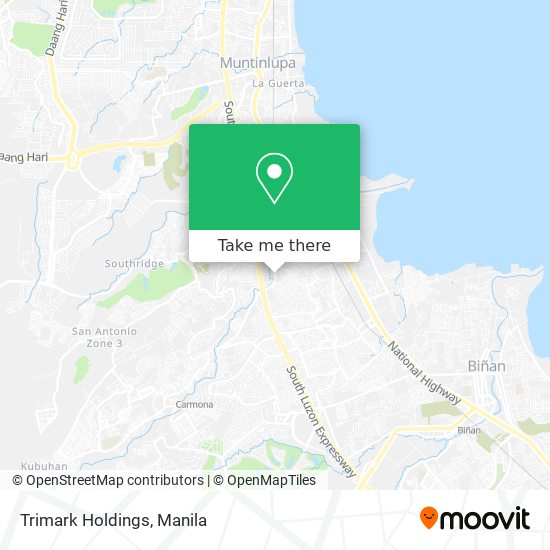 Trimark Holdings map