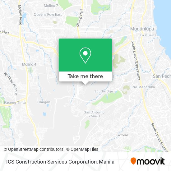 ICS Construction Services Corporation map