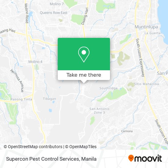 Supercon Pest Control Services map