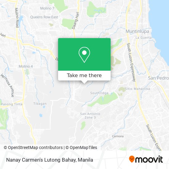 Nanay Carmen's Lutong Bahay map