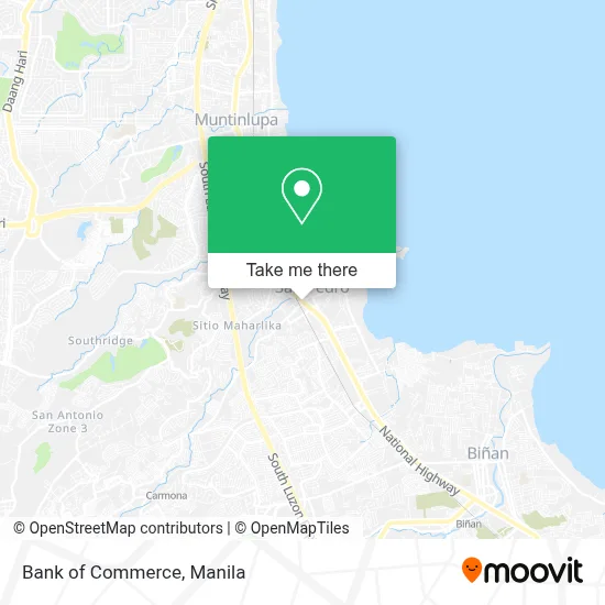 Bank of Commerce map