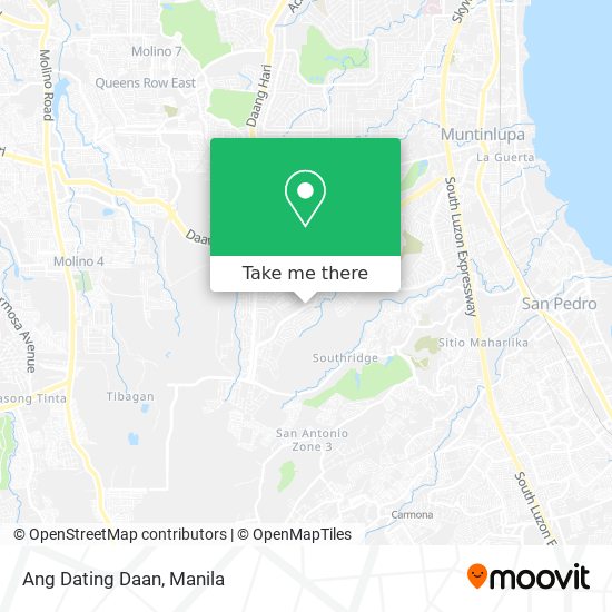 Ang Dating Daan map