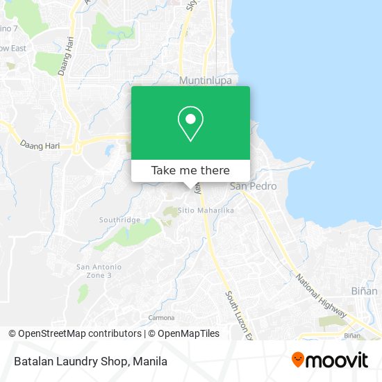 Batalan Laundry Shop map