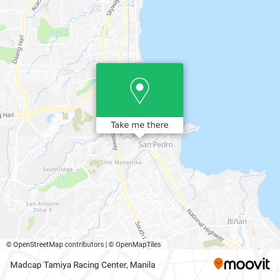 Madcap Tamiya Racing Center map