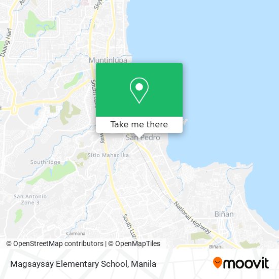 Magsaysay Elementary School map