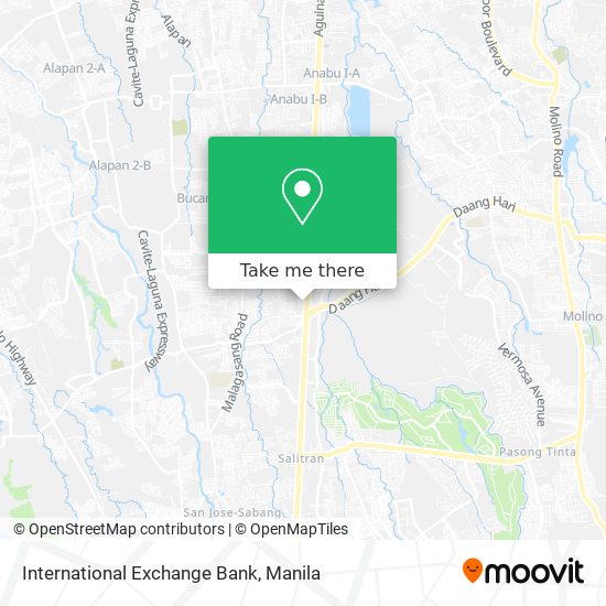 International Exchange Bank map