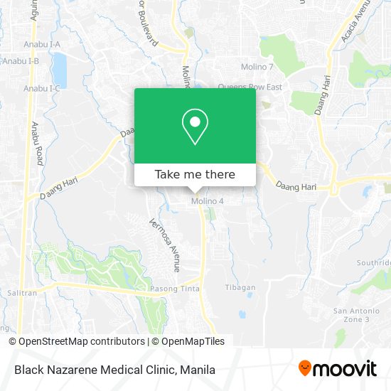 Black Nazarene Medical Clinic map