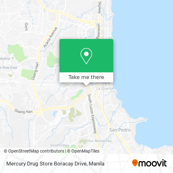 Mercury Drug Store Boracay Drive map