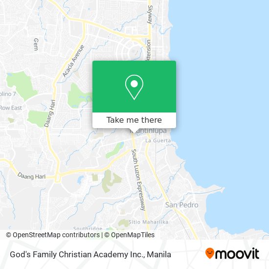 God's Family Christian Academy Inc. map