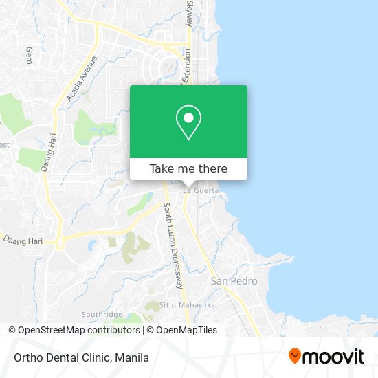 Ortho Dental Clinic map