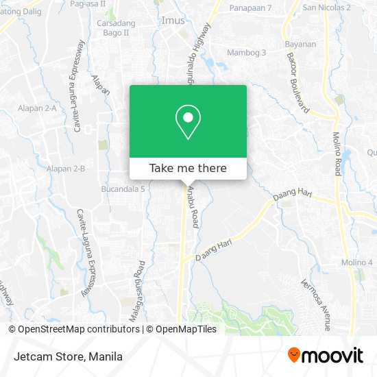Jetcam Store map