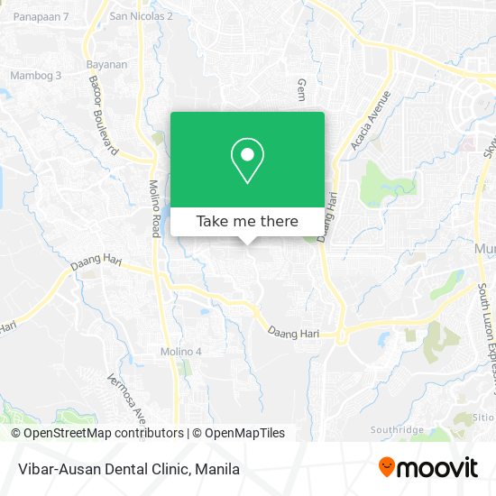 Vibar-Ausan Dental Clinic map